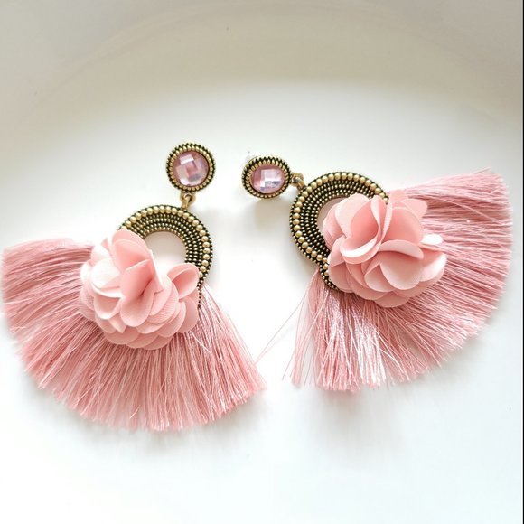 Anthropologie Jewelry - New! Anthro Fringed Earrings